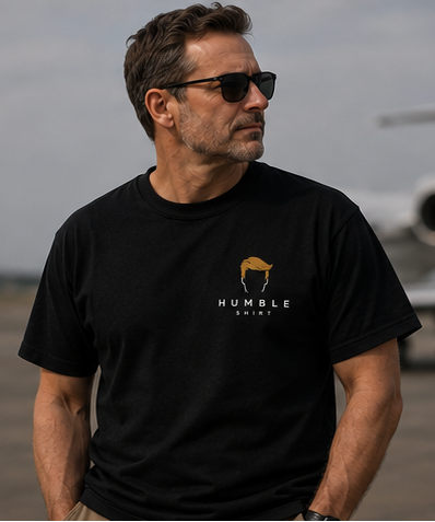 Too Humble Graphic Tee – Unisex, 100% Cotton